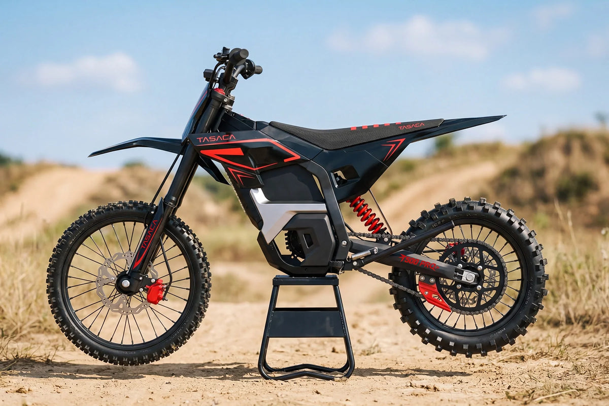 T500 Pro Electric Dirt Bike side view
