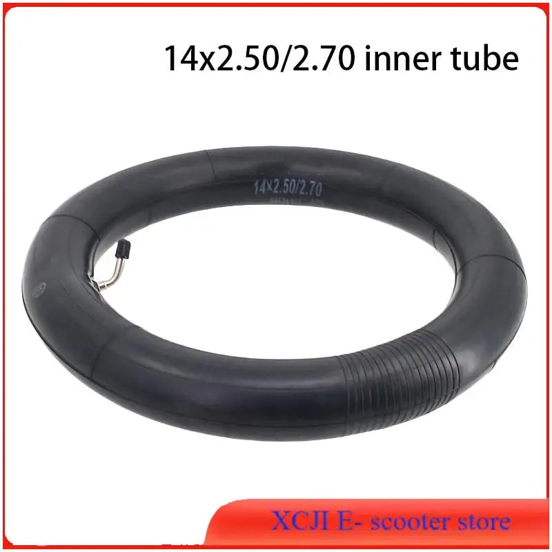 14 Inch Electric Bicycle Inner Tube designed for 14x2.50/2.70 tires, ideal for electric bicycles and scooters.