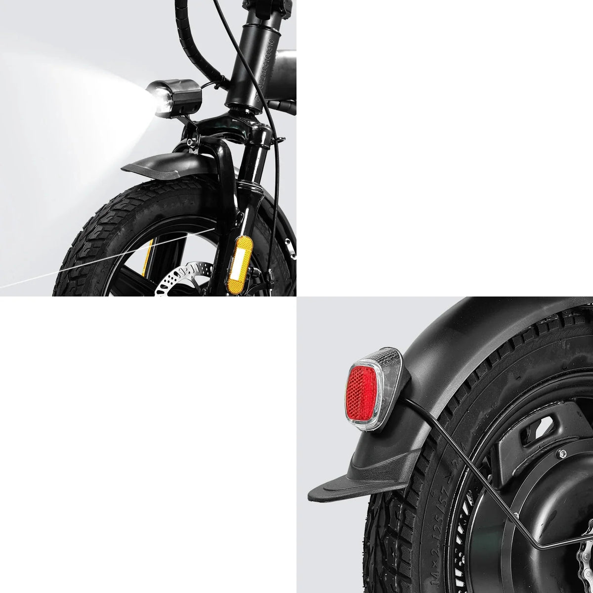 Adult Folding Electric Bike with Removable Battery