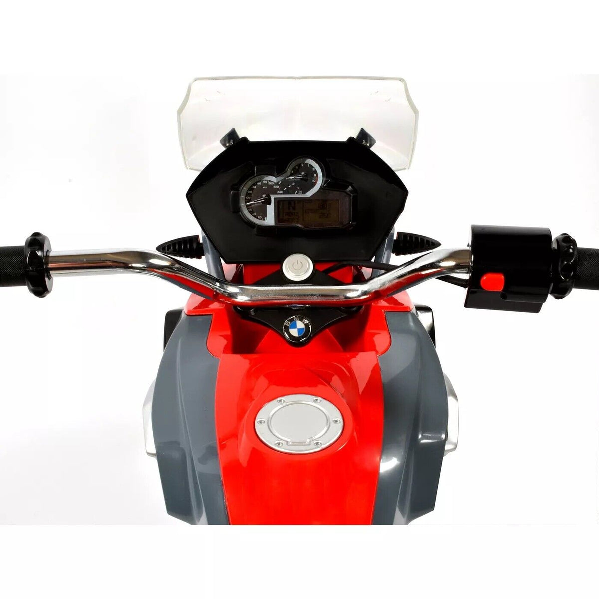 Rev Up Your Ride with the Rollplay BMW 6V Motorcycle in Red/Gray