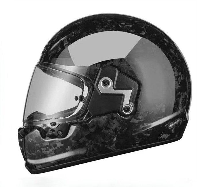 AMZ™ Retro Carbon Fiber Fiberglass Helmet