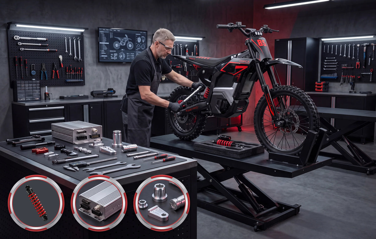 T500 Electric Dirt Bike Combo for Teens and Adults