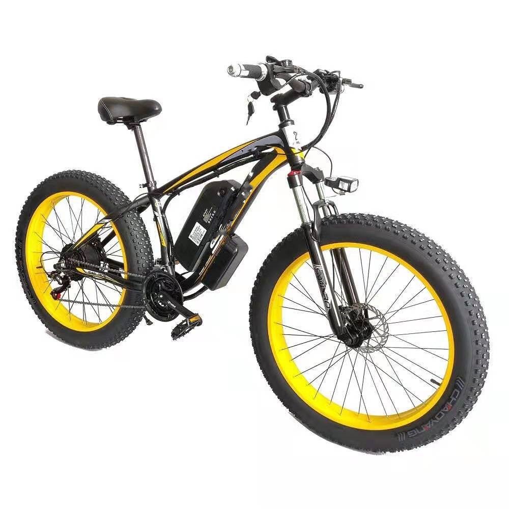 Electric Snow Mountain Bike – 21 Speed
