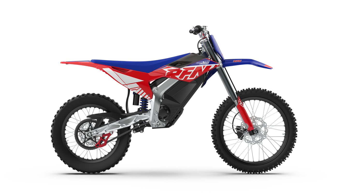 2026 RFN Warrior Pro SX-E15 Plus Electric Dirt Bike