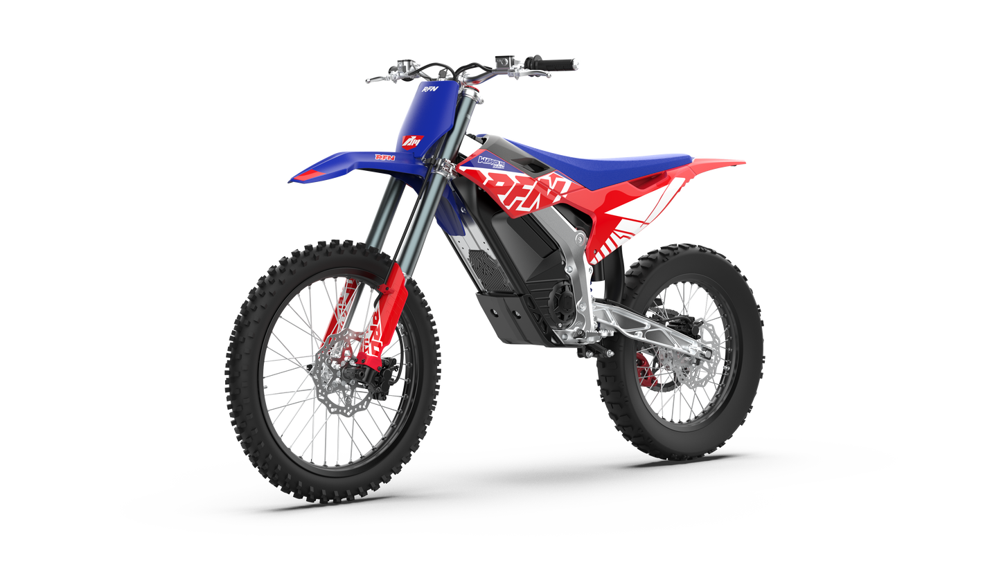 2026 RFN Warrior Pro SX-E15 Plus Electric Dirt Bike