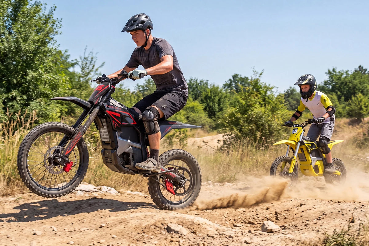 T500 Electric Dirt Bike Combo for Teens and Adults