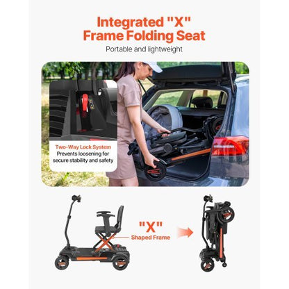 4-Wheel Electric Mobility Scooter