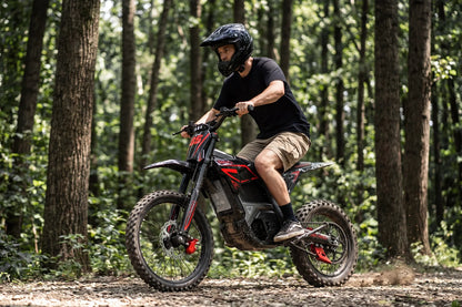 T500 Pro Electric Dirt Bike side view