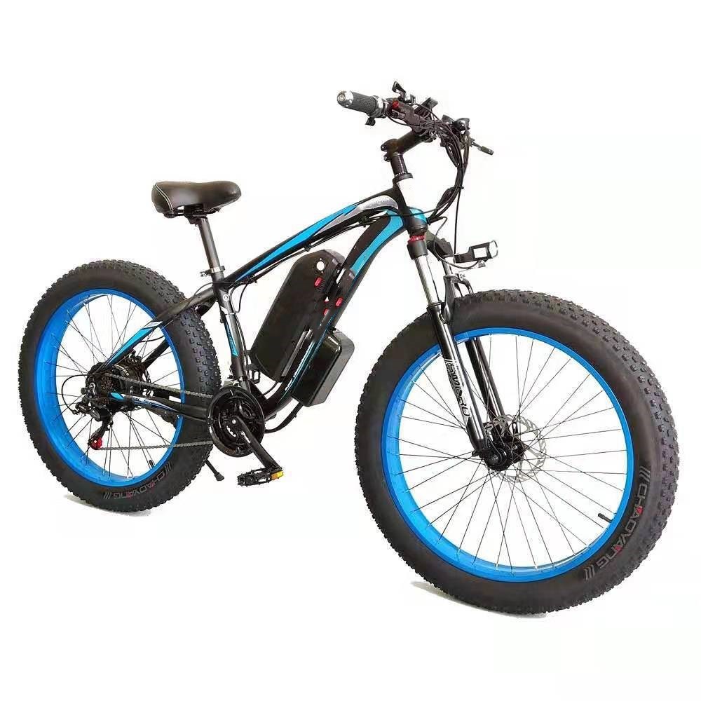 Electric Snow Mountain Bike – 21 Speed