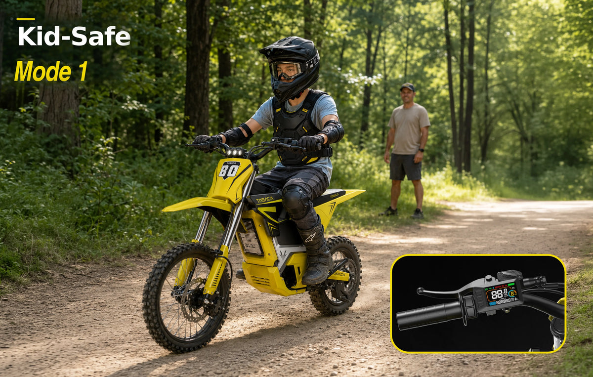 T500 Electric Dirt Bike Combo for Teens and Adults
