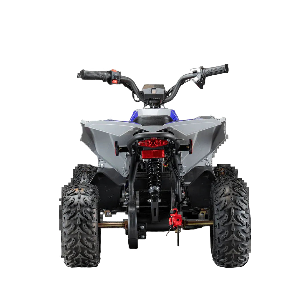 Pioneer 1200W Kids ATV 4 Wheeler with 14" Tires - Blue