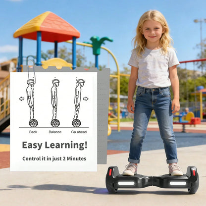 K2 Balance Bike Electric Scooter With LED Lights