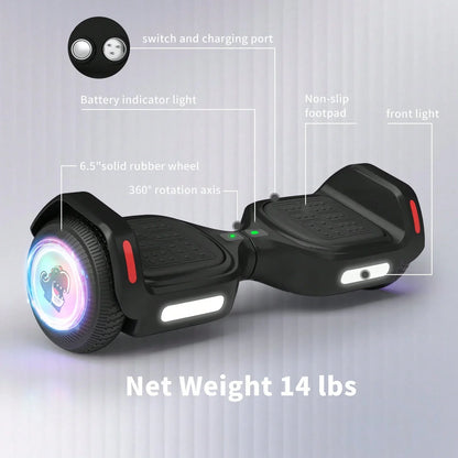 K2 Balance Bike Electric Scooter With LED Lights