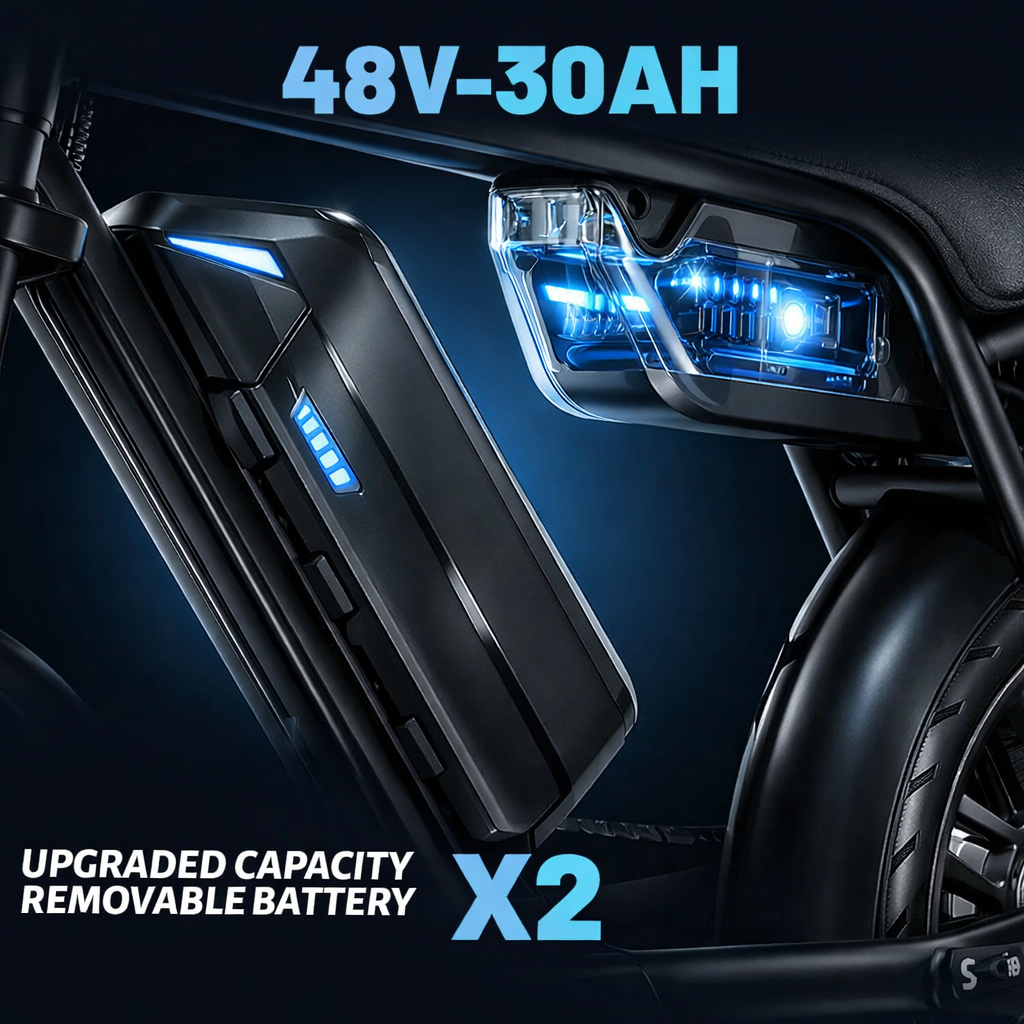 V8 MAX Dual-Battery (1500W)