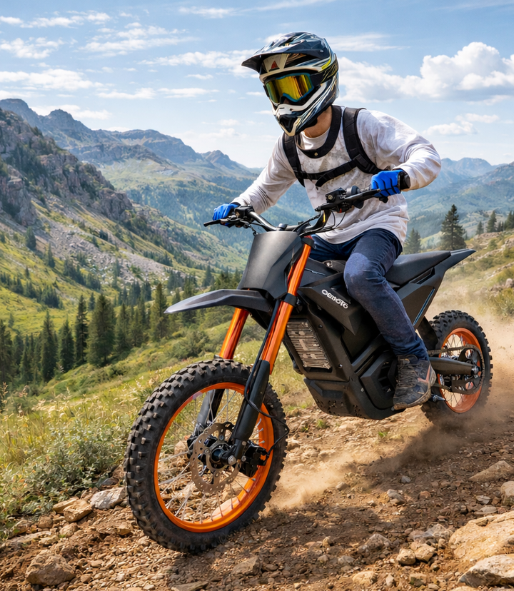CEMOTO D-Series | 3000W–6000W Off-Road Electric Dirt Bike for Teens &amp; Adults