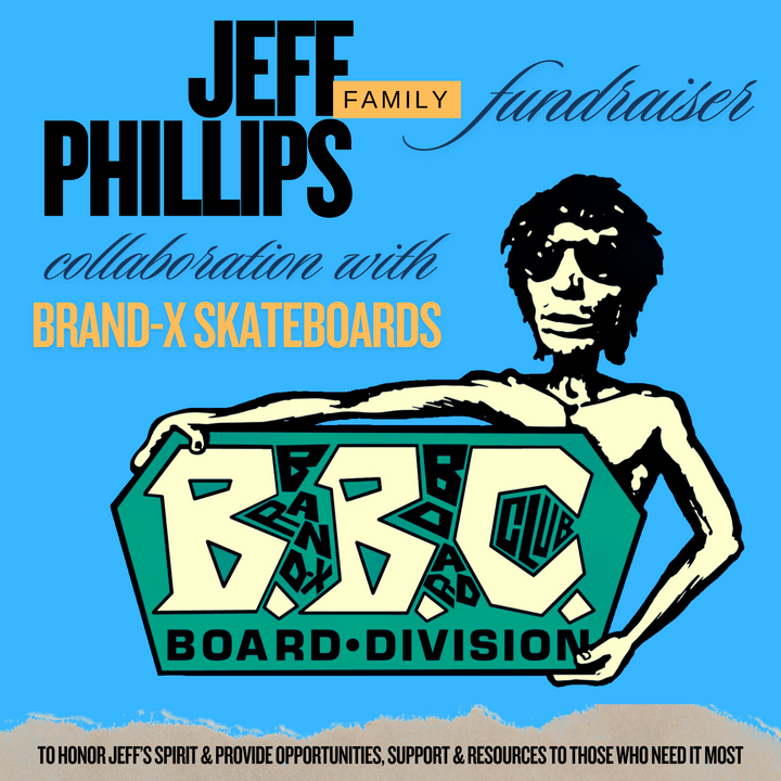 Jeff Phillips BOARD OF HEALTH Limited Edition BBC Deck, HAND-PAINTED (1 of 50) (PRE-ORDER, OCTOBER)