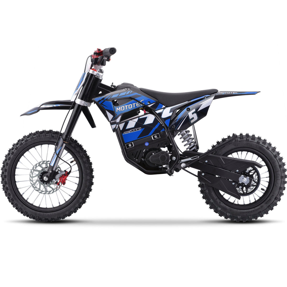 60V 2kW Electric Dirt Bike – 2,000W Lithium Power