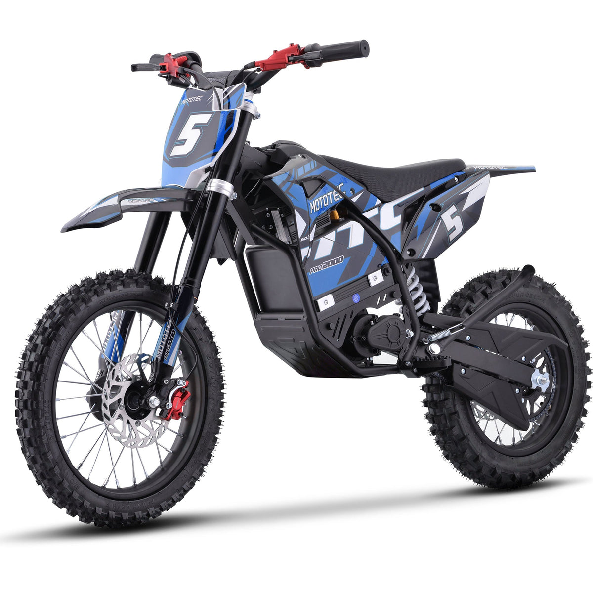 60V 2kW Electric Dirt Bike – 2,000W Lithium Power