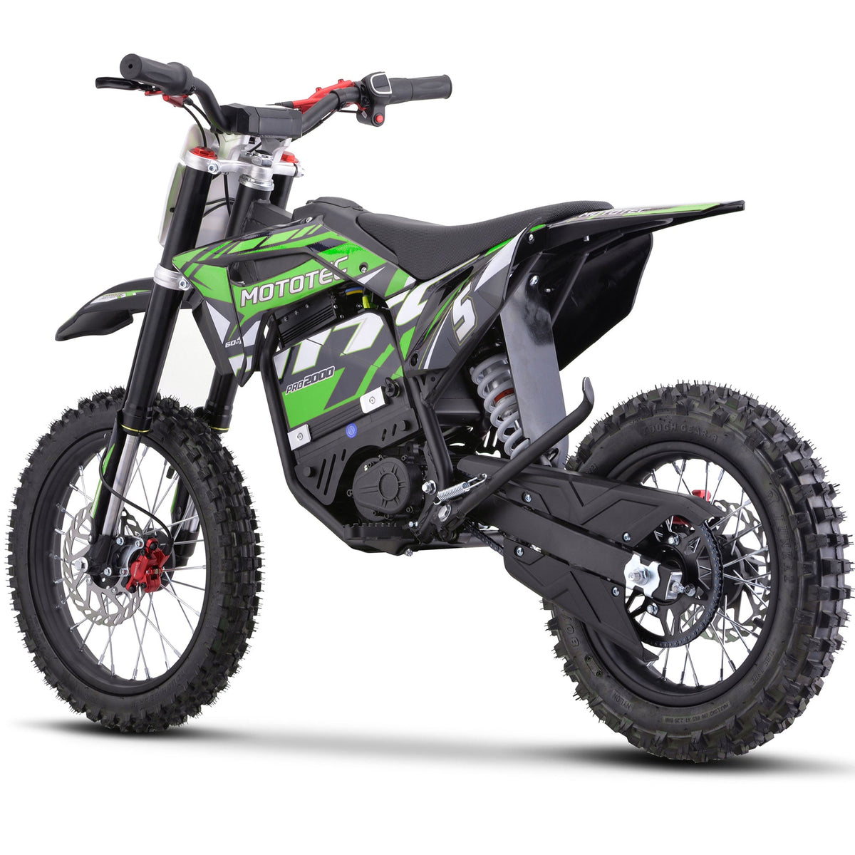 60V 2kW Electric Dirt Bike – 2,000W Lithium Power
