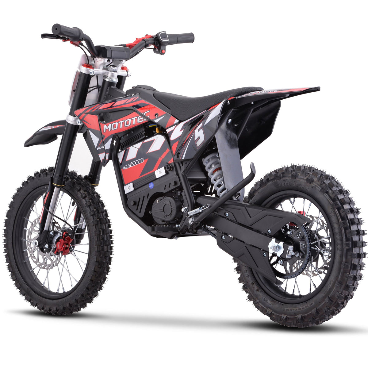 60V 2kW Electric Dirt Bike – 2,000W Lithium Power