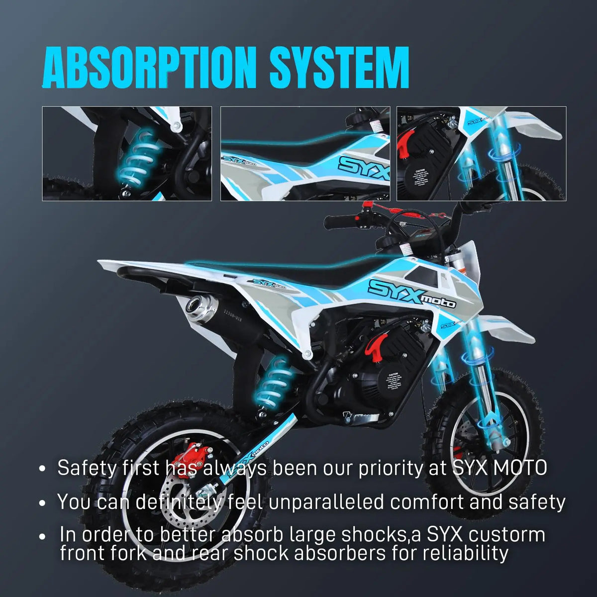 58cc Kids Dirt Bike Mini Pit Bike