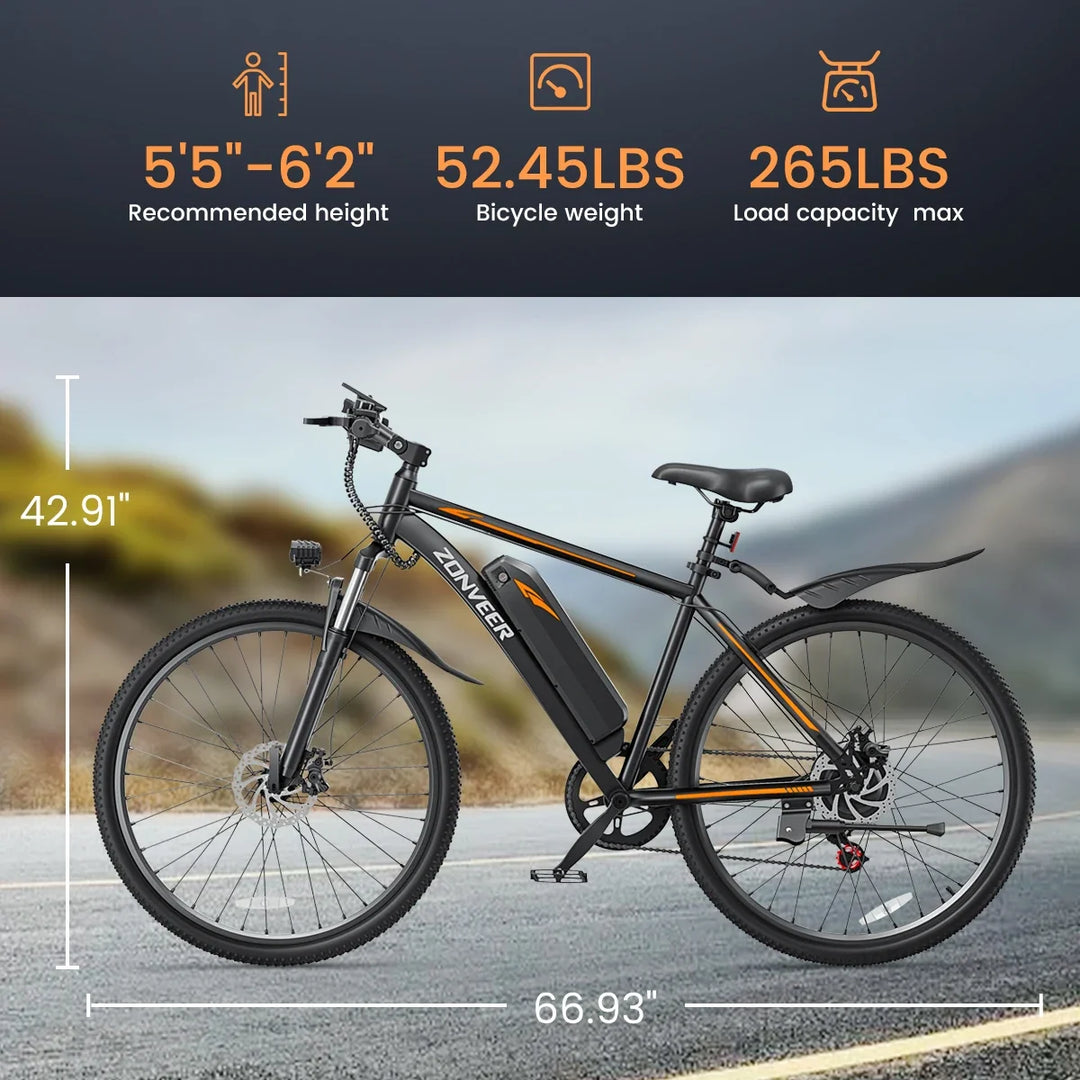 M26 Electric Bike – 1000W 26" City E-Bike