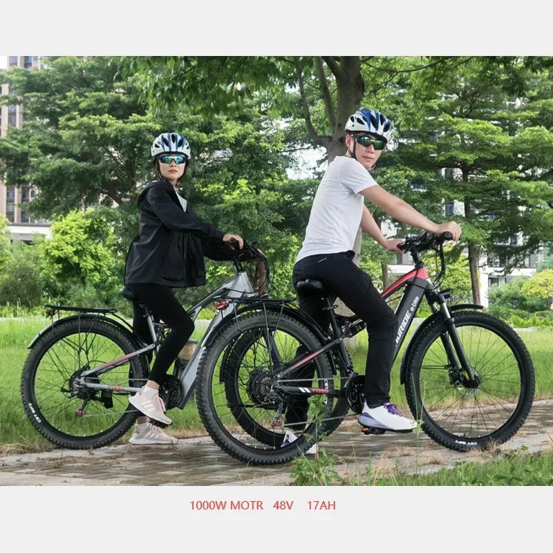 RANDRIDE YG90 Electric Bike – 1000W 48V Full Suspension E-Bike