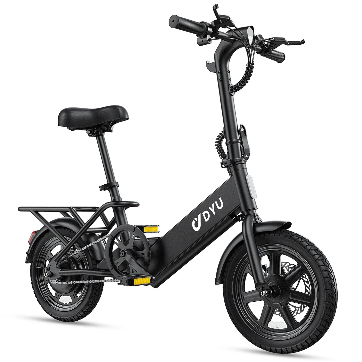 【1 Year Warranty】DYU C3 14 inch Electric Bicycle Peak 500W Motor 36V7.8AH Lithium Battery Electric Bike , E-bike UL2849