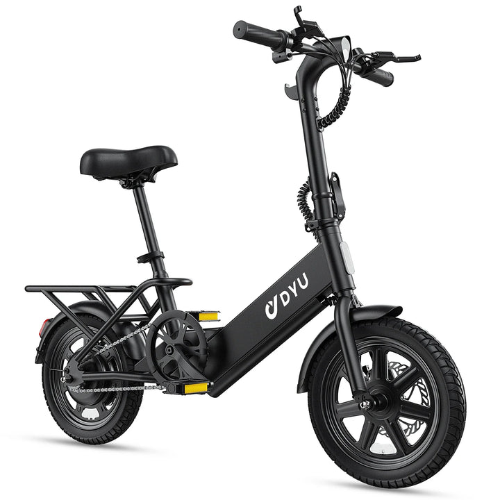 DYU C3 Electric Bike – 500W 36V 14" Folding E-Bike