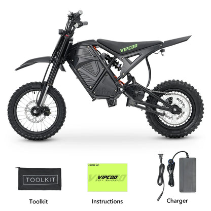 VIPCOO H3 Electric Dirt Bike 3500W 48V 23Ah Fat Tire