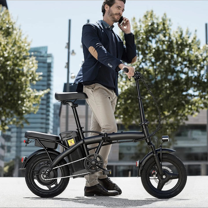 Folding Electric Bike – 500W 48V 14" Compact Commuter E-Bike