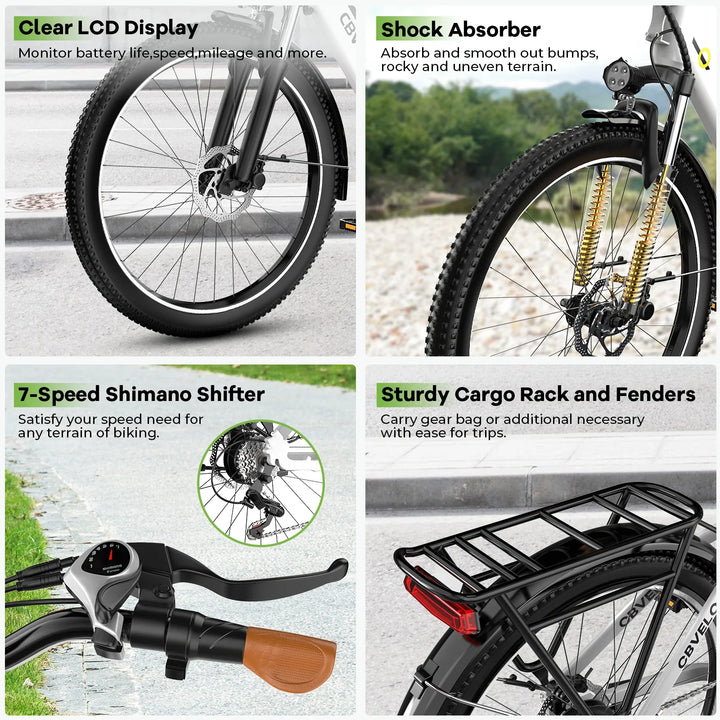 Cybervelo EK2 Step-Thru Electric Bike