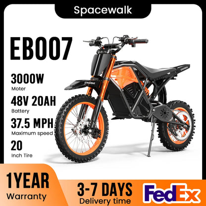 EILLEO SPACEWALK 48V Electric Dirt Bike EB007 3000W Peak Power