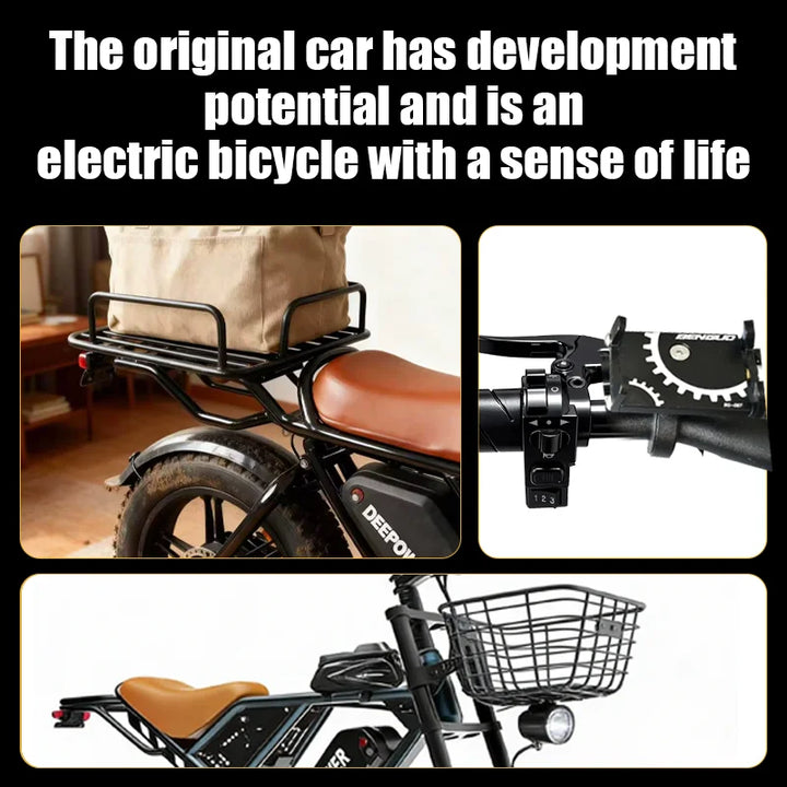 QS7 Electric Bike – 1500W Brushless Motor Off-Road E-Bike