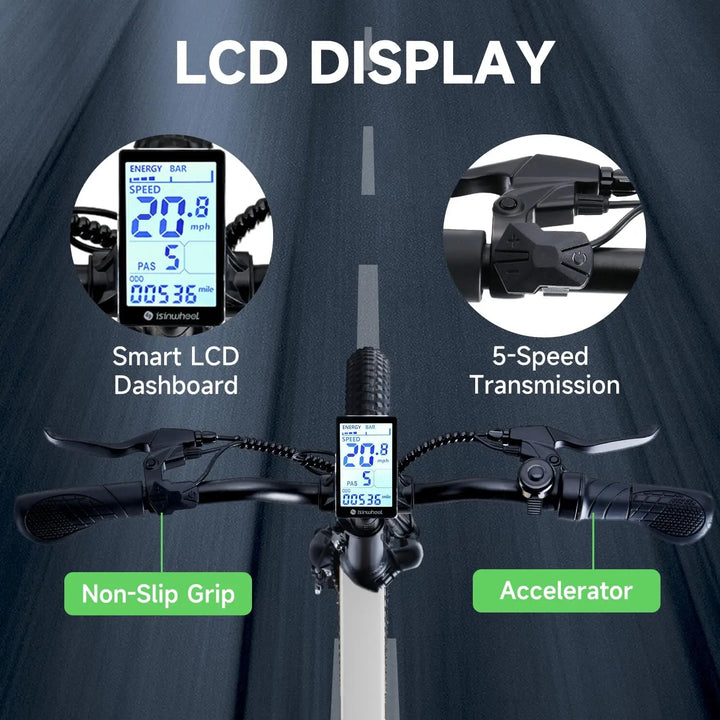 U5 500W 20" Folding eBike - Compact, Lightweight, and Powerful