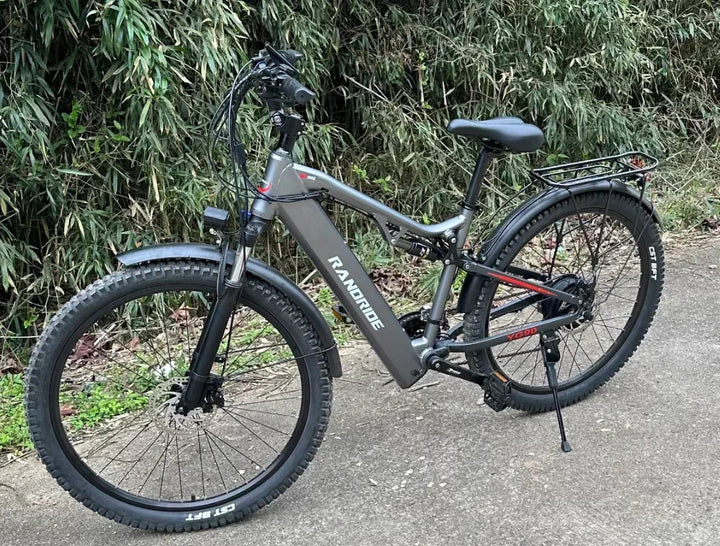 RANDRIDE YG90 Electric Bike – 1000W 48V Full Suspension E-Bike