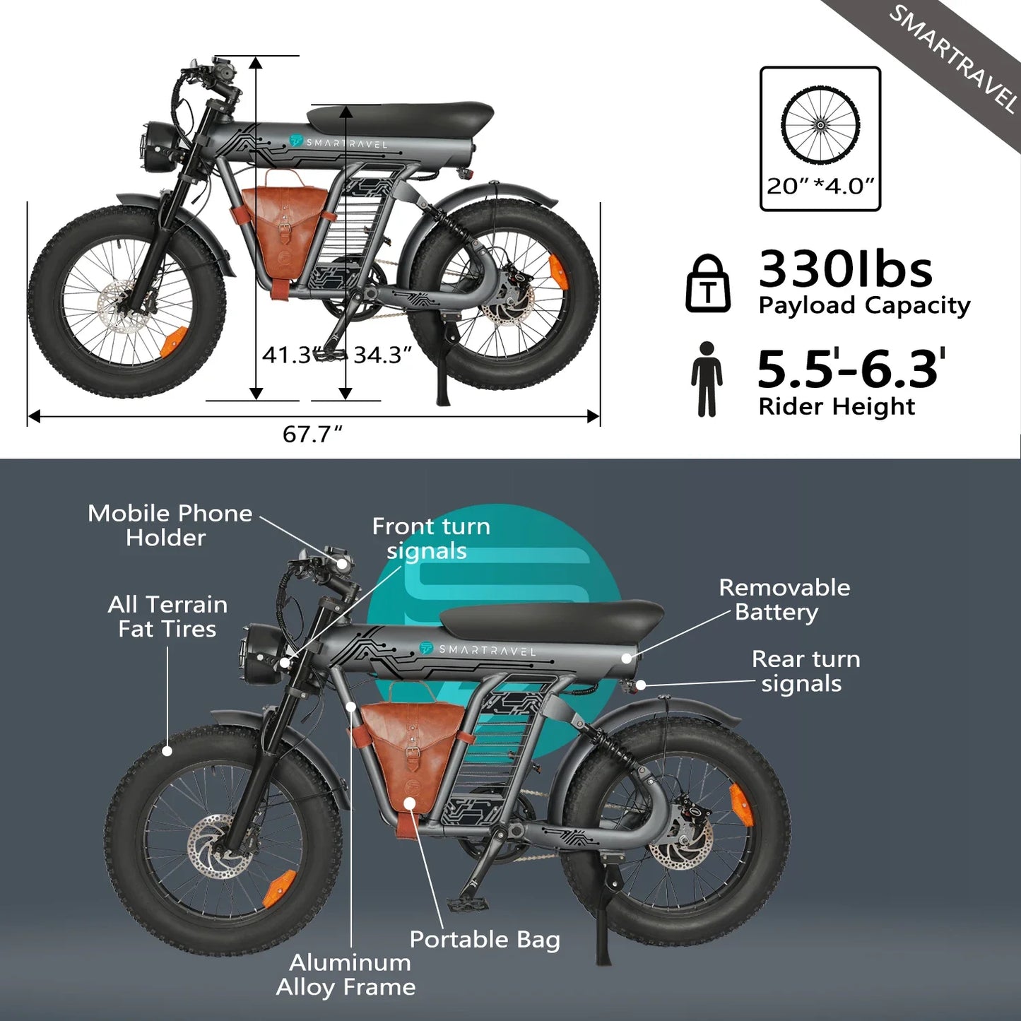 Hot item.  HEZZO minibike with lithium battery.