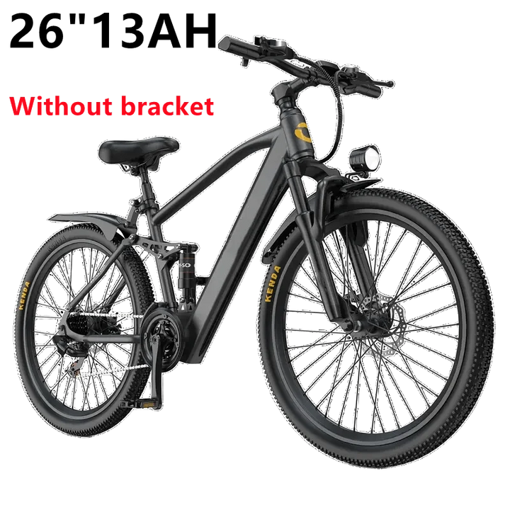 Adults Electric Bicycle, 26" 24" Electric Mountain Bike with 36V Battery Peak 500W Motor,21 Speed Ebike Electric Bike for Adults