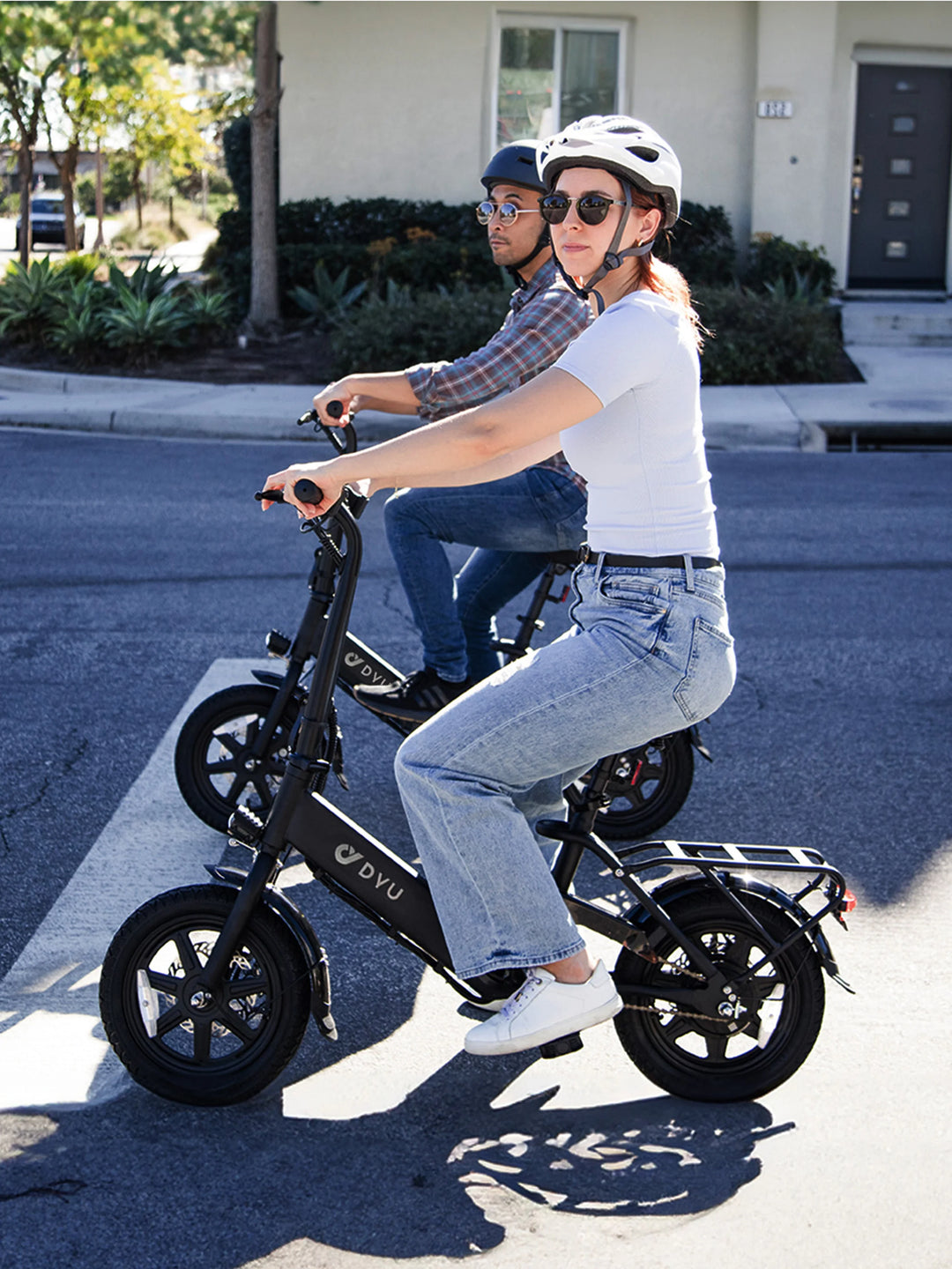 DYU C3 Electric Bike – 500W 36V 14" Folding E-Bike