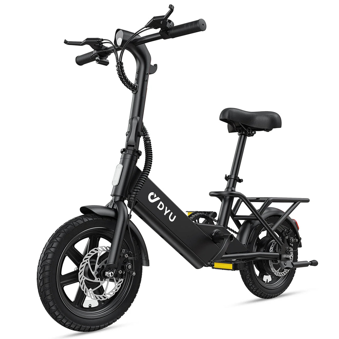 DYU C3 Electric Bike – 500W 36V 14" Folding E-Bike