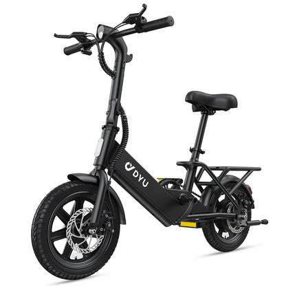 【1 Year Warranty】DYU C3 14 inch Electric Bicycle Peak 500W Motor 36V7.8AH Lithium Battery Electric Bike , E-bike UL2849