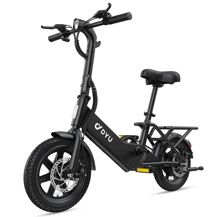 DYU C3 Electric Bike – 500W 36V 14" Folding E-Bike