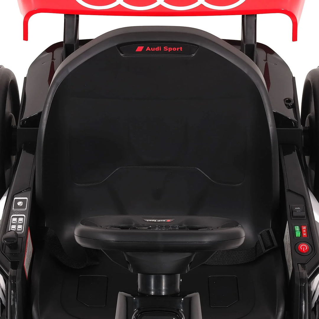 Audi Sport 24V Big Kids Drifting Ride-On Go Kart | Black