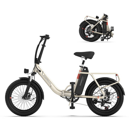 INVANTI EB11 Electric Bike 500W Folding Bike 48V 10.4AH 7S Shimano Electric Bicycle