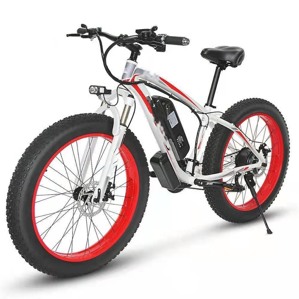 Electric Snow Mountain Bike – 21 Speed