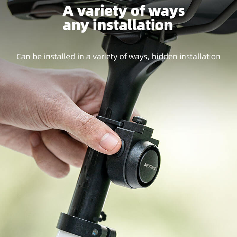 Wireless Bike Horn & Anti-Theft Alarm